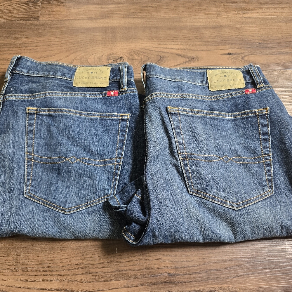 Men's Lucky Brand jeans -  429 Classic Straight Fit, Size W36 L34